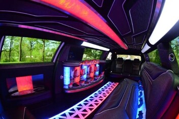 Lubbock Limousine Inside