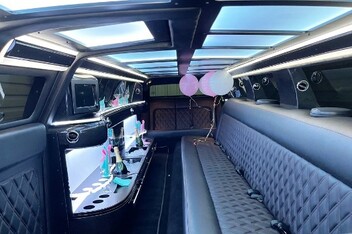 Lubbock Limousine Interior