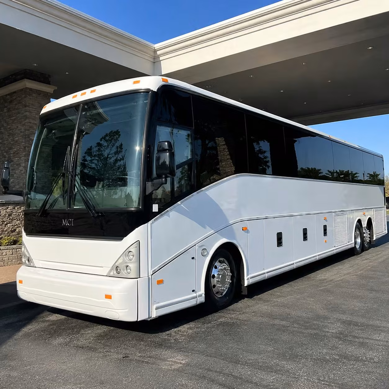 56 passenger charter bus