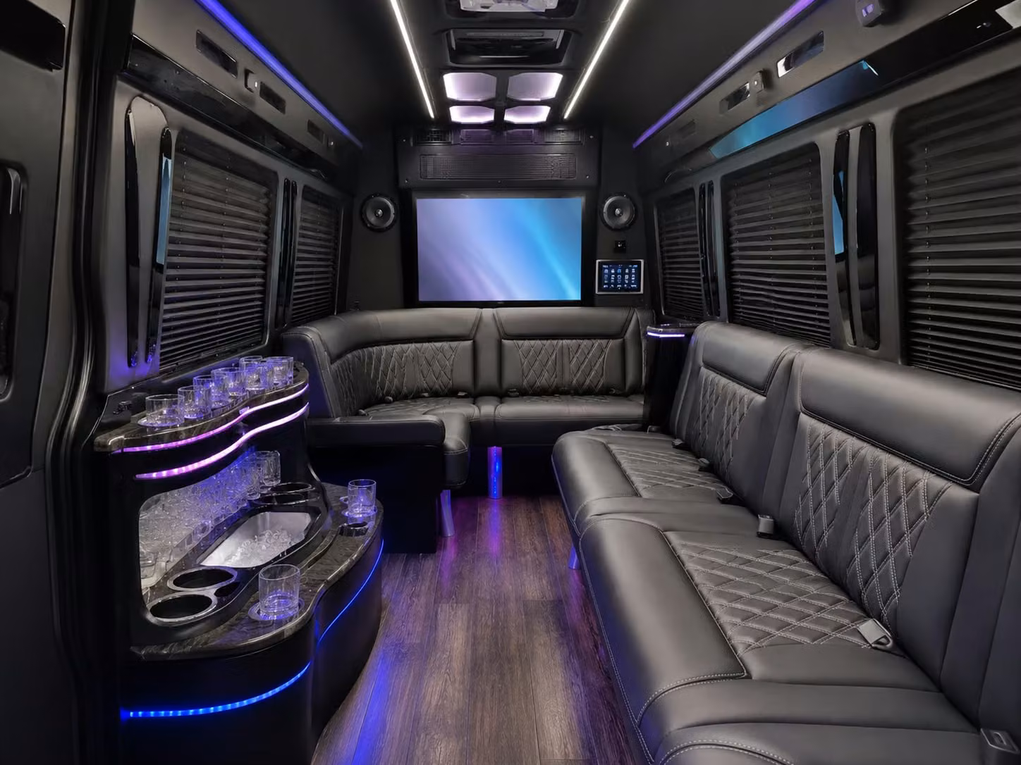 late night reception shuttles so your guests get home safely