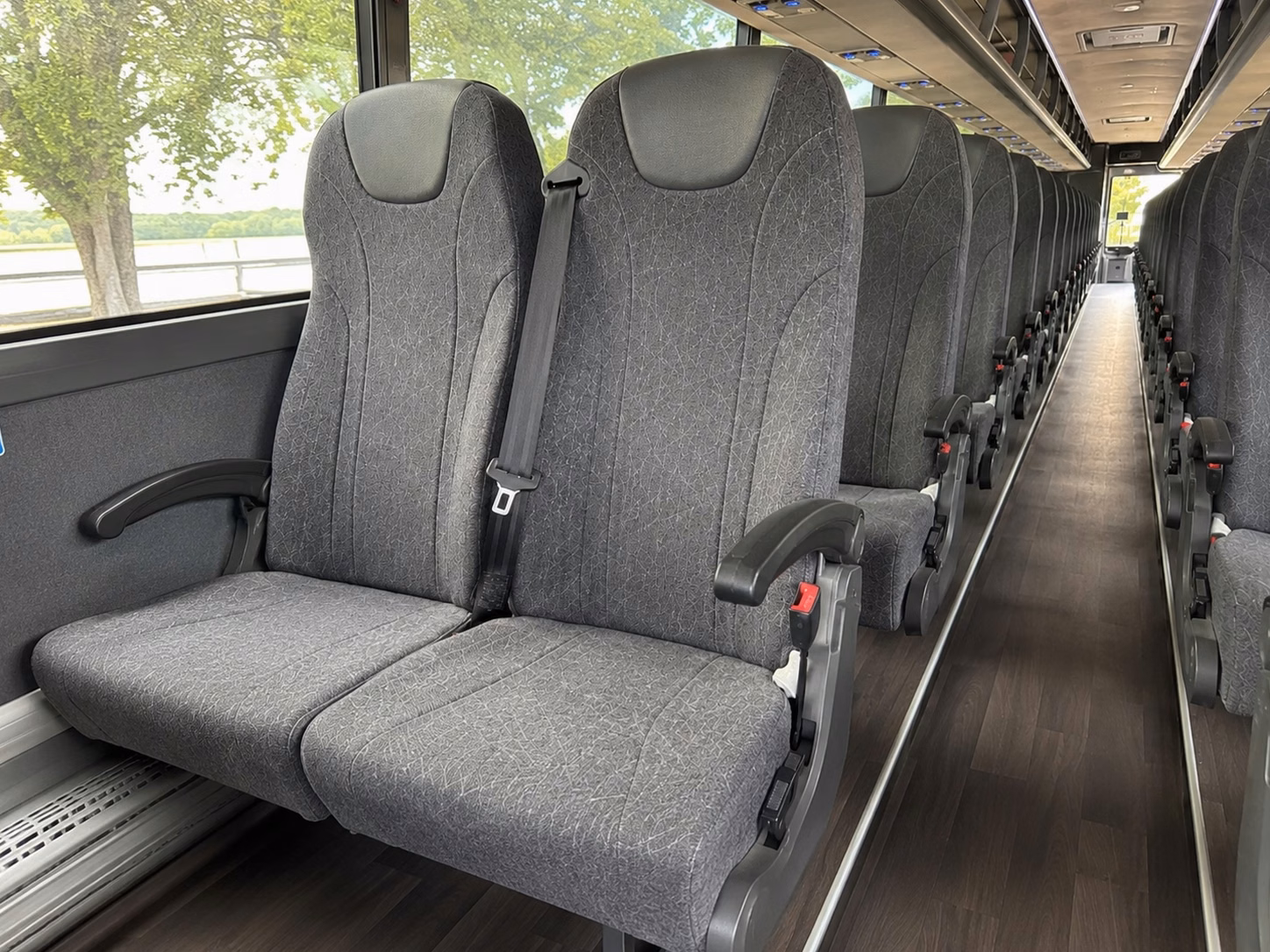 lubbock charter bus interior gallery