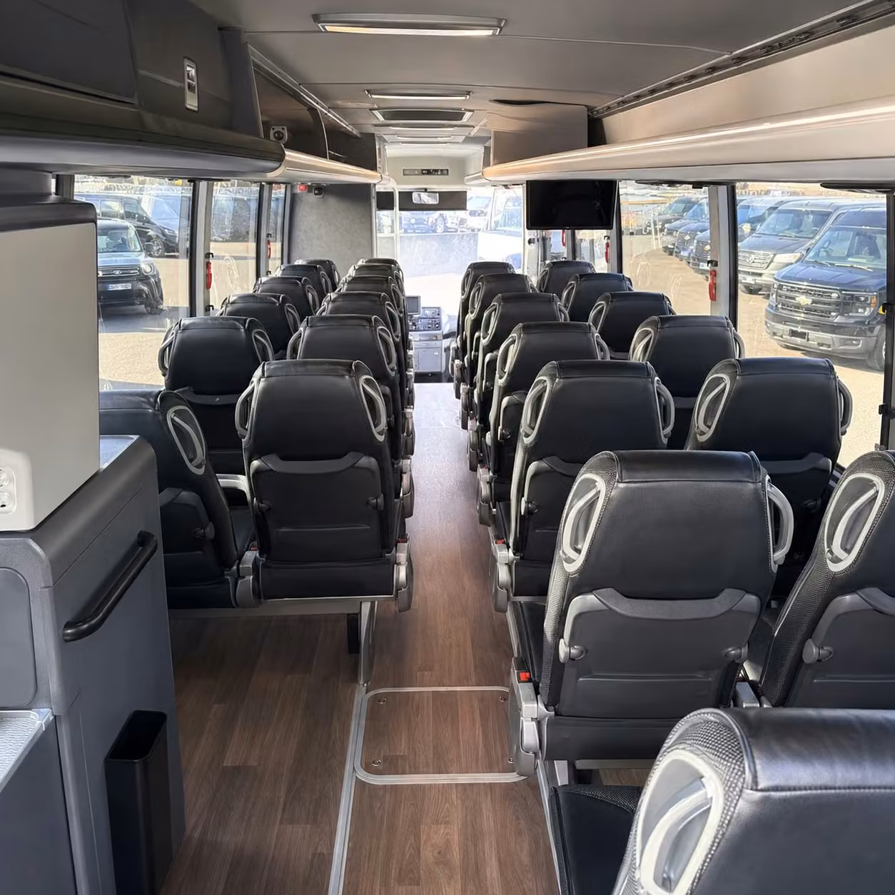 lubbock charter bus rental inside