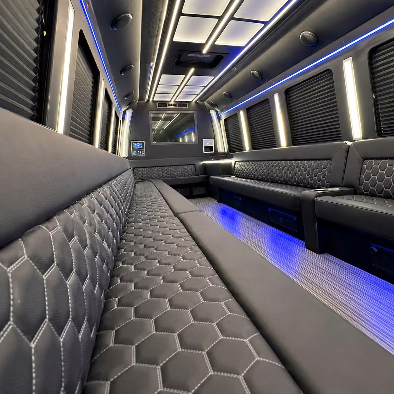 party bus interior