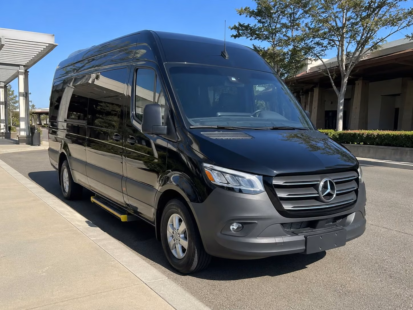 sprinter van with driver